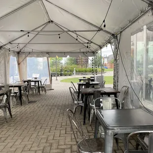 Outdoor seating