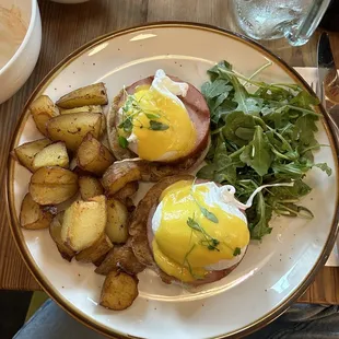 Eggs Benedict on gluten free bread!