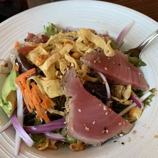 Sesame Seed Crusted Ahi Tuna Salad