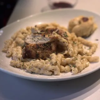 Blackened Chicken & Broccolini Fettuccini