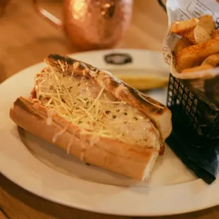 a plate of food and a cup of coffee