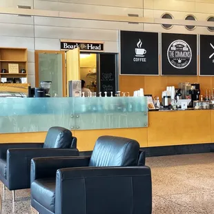 Dining area near register.