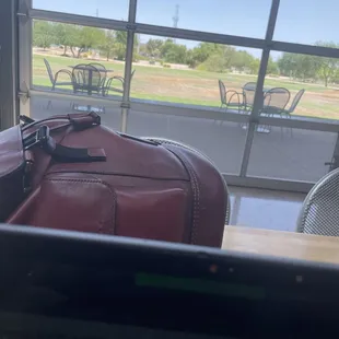 Indoor seating with good views