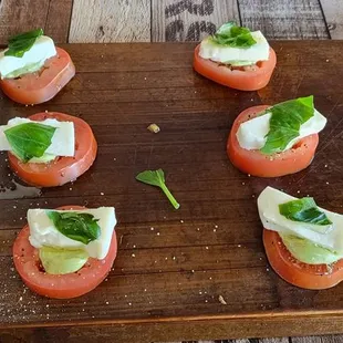 Avocado caprese