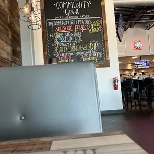 A little unique twist to a already great menu. I love they do chef ‍ specials and bar picks.