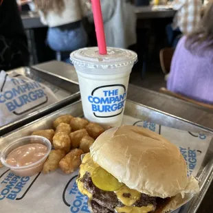 infamous Boozy Eggnog shake