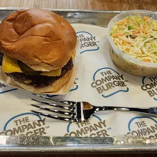 Company Burger &amp; Cole Slaw