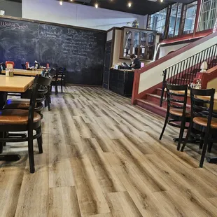 Entrance of the restaurant.