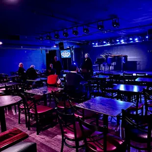 The front of the Showlounge Stage.