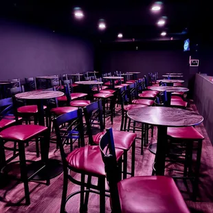 The rear seating in the Showlounge Stage.