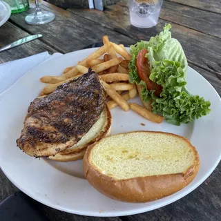 Caribbean Chicken Sandwich