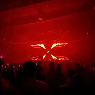 a crowd of people at a concert