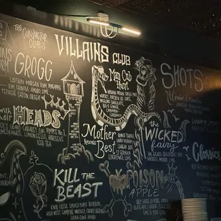Themed Pop Up Bar: Villains Club