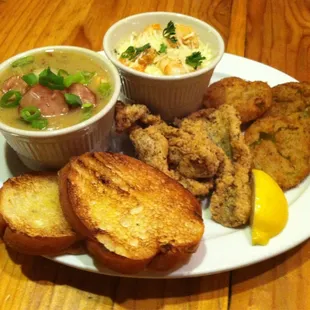 Cajun Platter, available every Wednesday for our Cajun night!