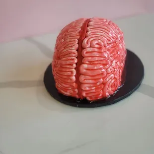 a brain on a plate