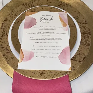 The set up was amazing &amp; chic