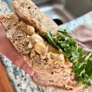 Vegan sandwich! Get this!