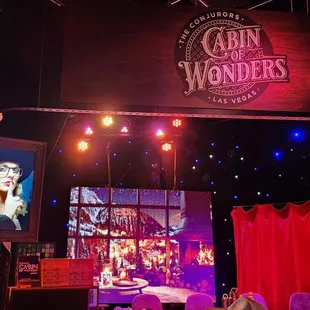 Stage before the show