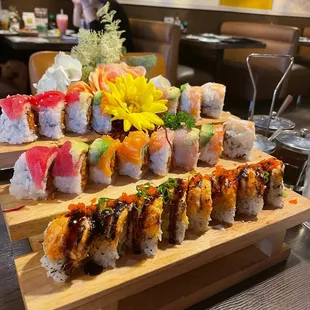 19. Rainbow Special Roll