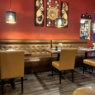 empty tables but not for long!