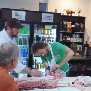 Whole hog butcher class