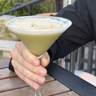 The grinch, speciality cocktail