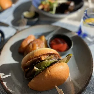 burgers, food, burger