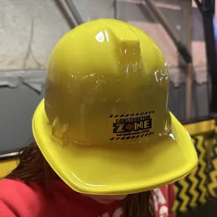 Hat kids get when seated