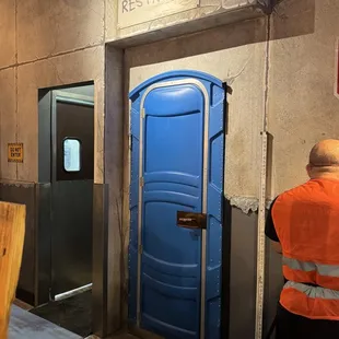 Bathroom entrance