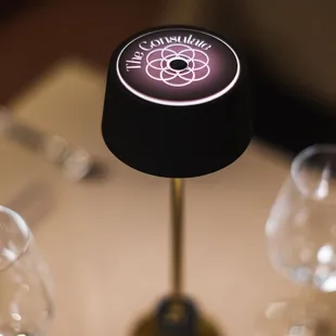 Table lamps on every table