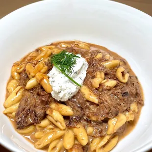 Short Rib Cavatelli