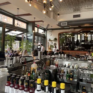 View from the bar. Gorgeous ambiance!