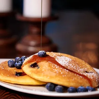 Blueberry Cast Iron Pancakes