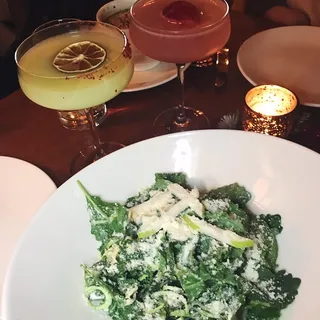 Brussels and Kale Salad