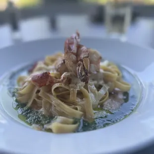a pasta dish