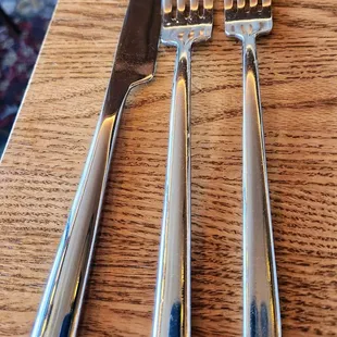 That beautiful silverware