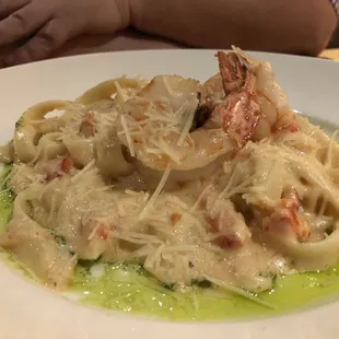 Lobster Prawn Alfredo