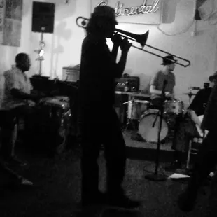 Kind of jazz fusion night, with very nice instrumentation.