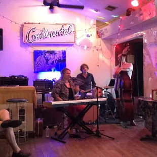 Emily Gimble performing. I think she's there every Friday?