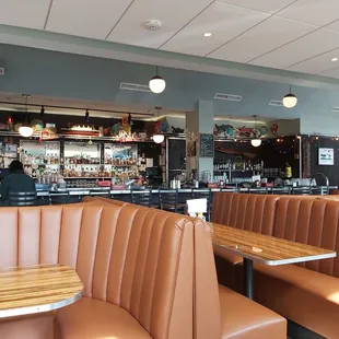 Dining area with cute bar