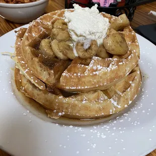 Bananas Foster Belgian