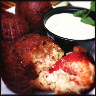 Lobster Hushpuppies