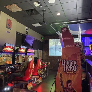 a guitar hero arcade