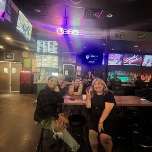 bar area