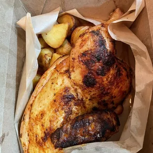 Harissa half chicken, free range, organic