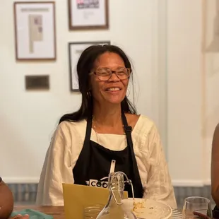 I highly recommend booking a private event w/ The Cookery. Your pockets might come out empty but look at mom's smile. Totally worth it!