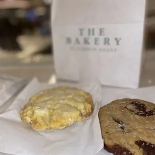 Lemon &amp; salted chocolate chip