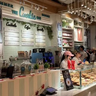 The interior of The Cookie Bar