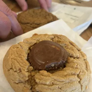 Peanut butter and chocolate