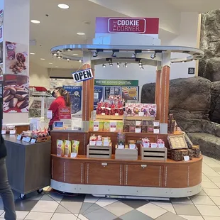 kiosk of cookies